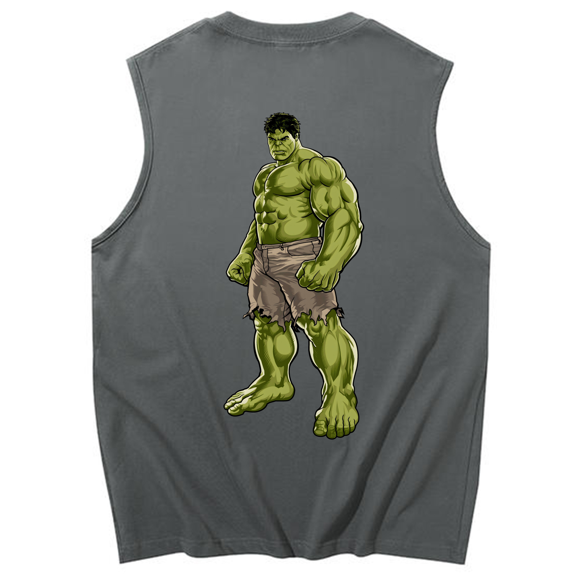 （画像用） アベンジャーズ The Avengers コットン100％タンクトップ（背面プリント）